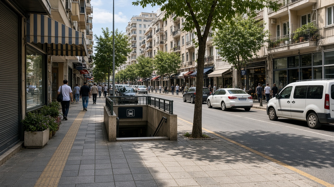 Bornova çarşı sokağı