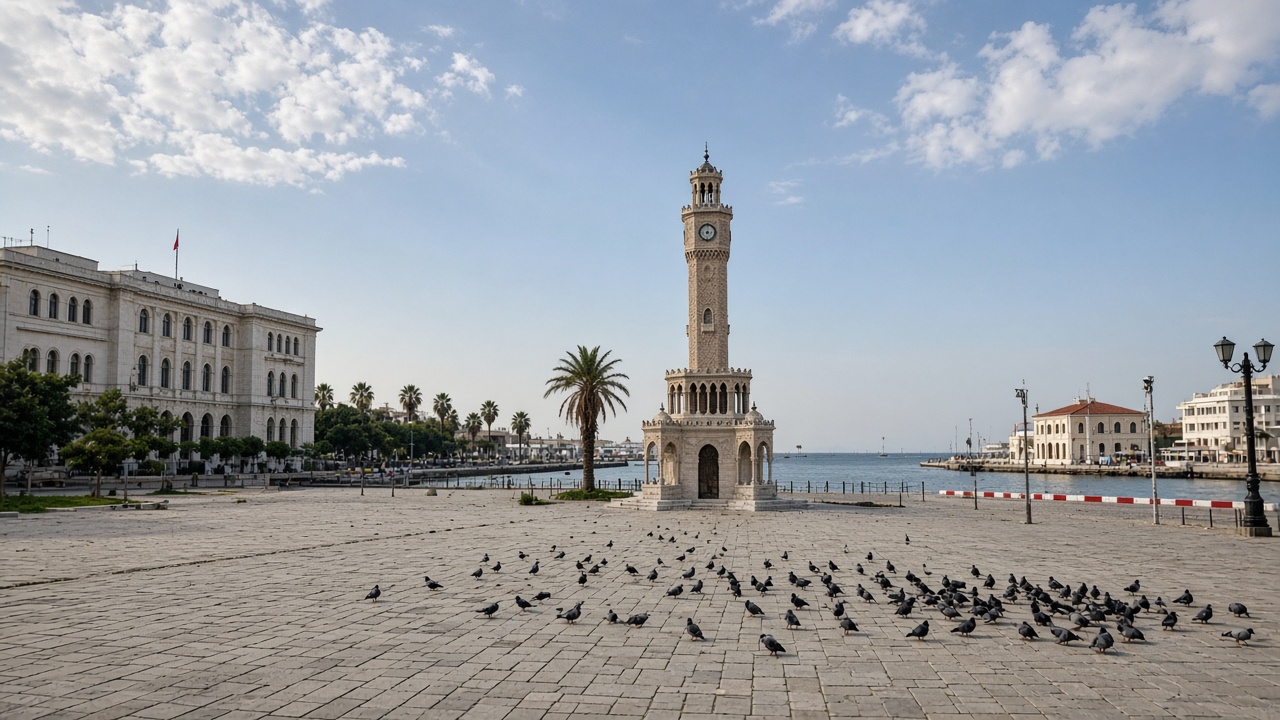 Konak kıyı ve iskele tarafı